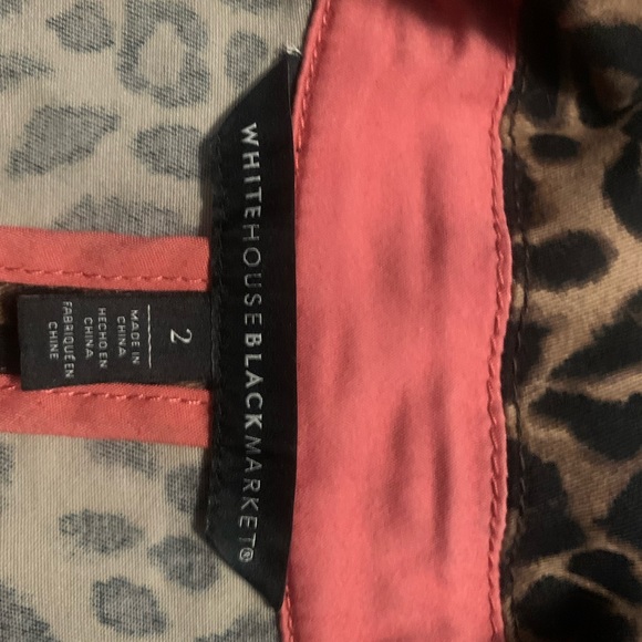WHBM Leopard Jacket - Picture 4 of 5